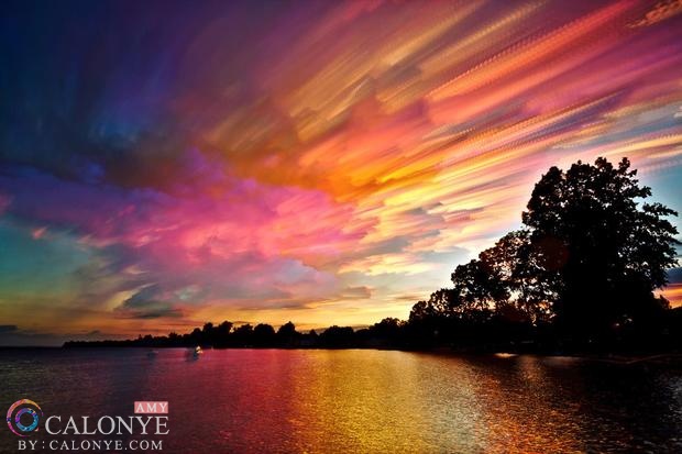 上帝用画笔在天空中涂上了缤纷的色彩 - 第6张  | CALONYE.COM